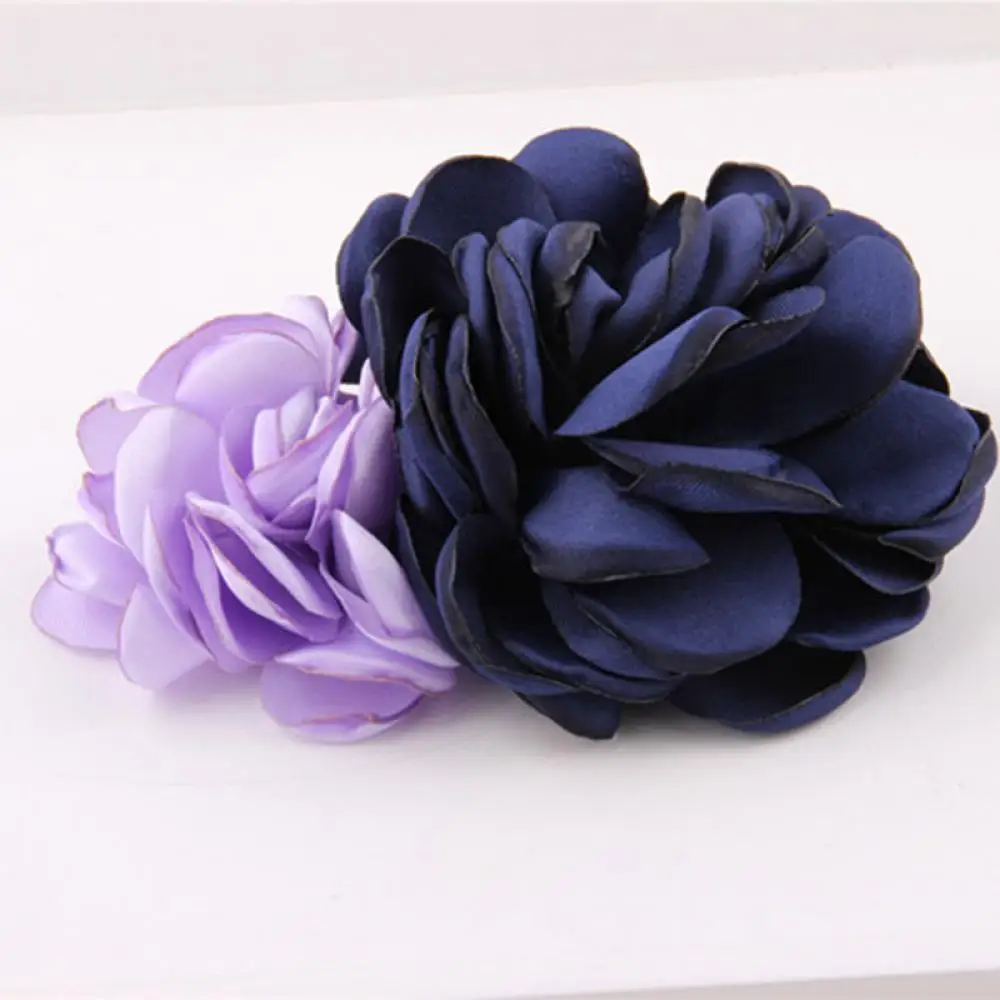 Fashion Baby Girls Kids Big Rose Flower Hairpin Bows Clips Hairclips Barrettes