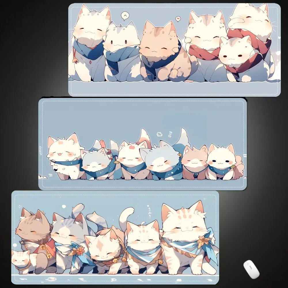 

Original Mouse Pad Cute Cat Mousepad Mouse Pad Laptop Gaming Accessories Mousepad Large Desk Mat Computer Gamer Keyboard Rug Car