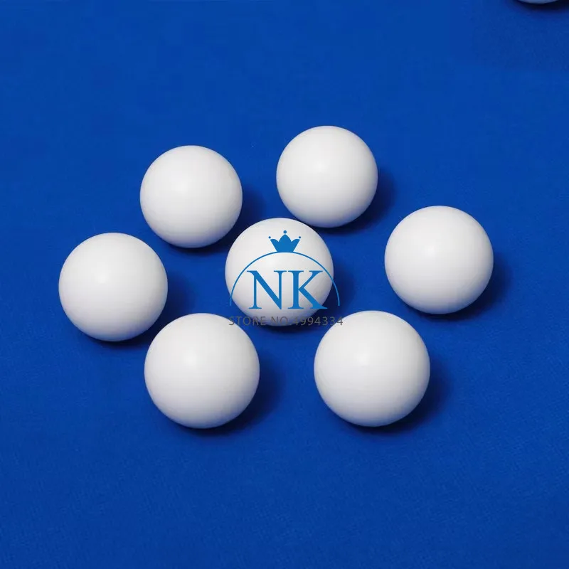 20pcs/lot Laboratory Diameter 3mm to 16mm Pure PTFE Ball White F4 Stirring Bead for School Experiment