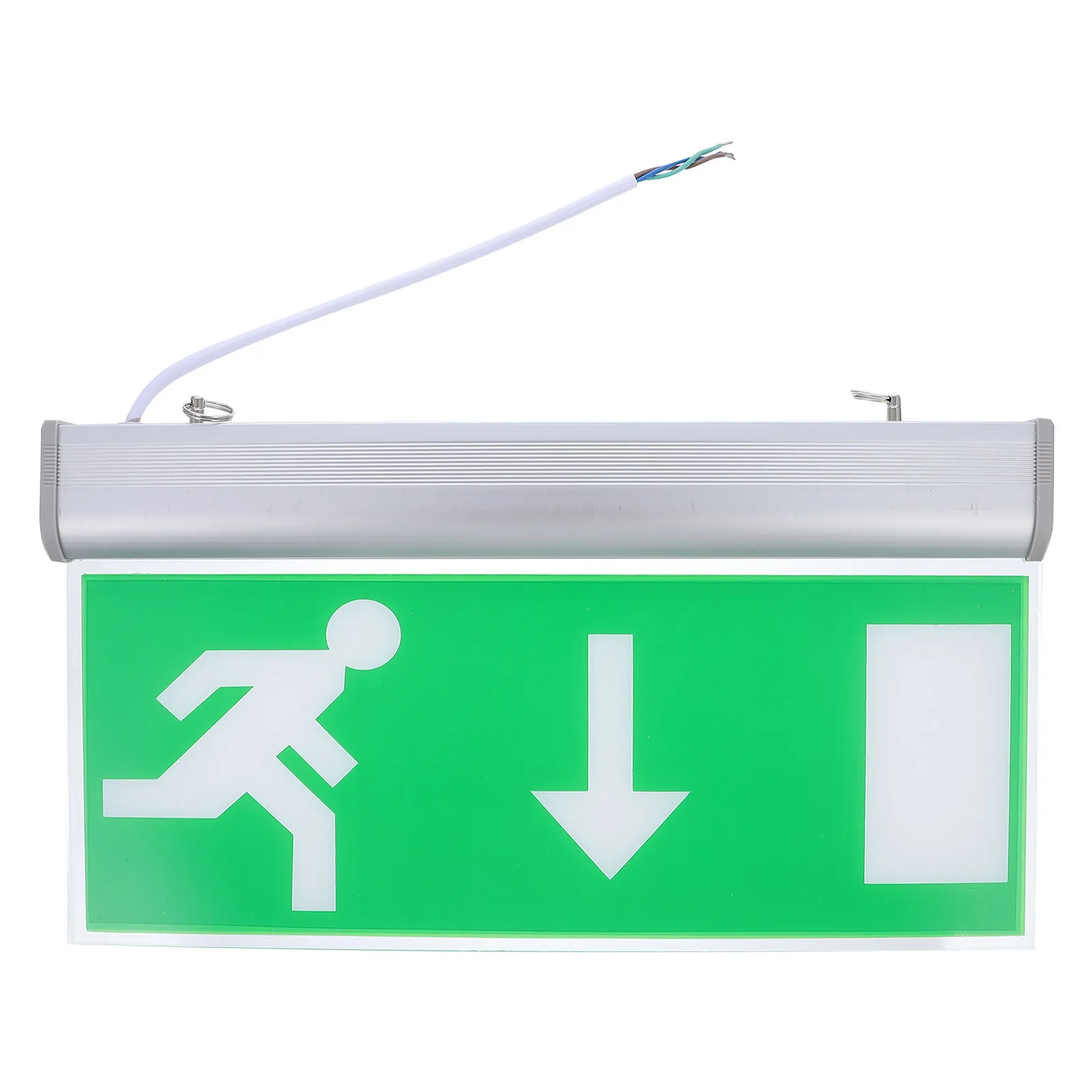 1Pcs LED Safety Escape Sign High Durability Emergency Exit Light Evacuation Guidance Sign Light for School Office Hotel