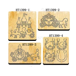 Carriage series Cutting dies - New Die Cutting And Wooden Mold,HT1399 Suitable For Common Die Cutting Machines On The Market.