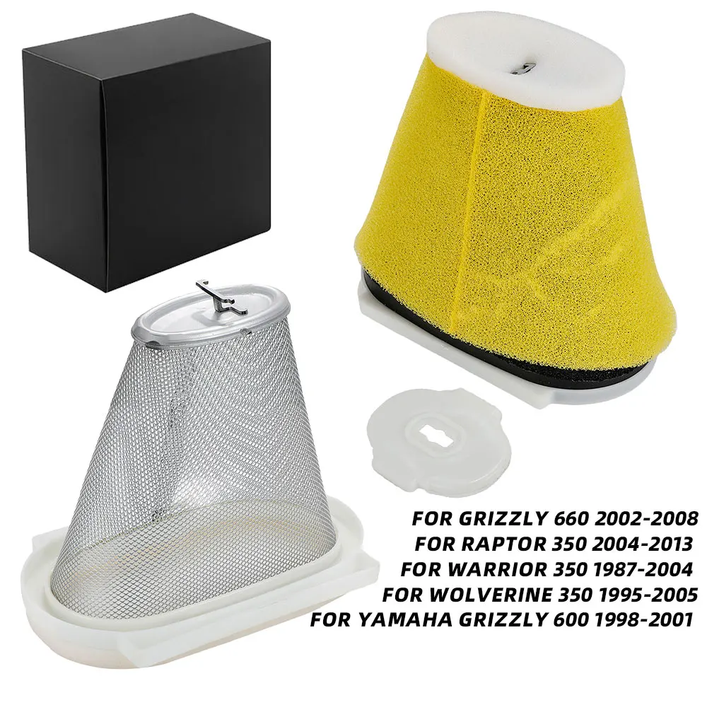 Motorcycles Air Filter Racket For Yamaha Raptor 660 660R YFM660R 2001-2005 Electric Dirt Bike Parts Cleaning Motocross Protector