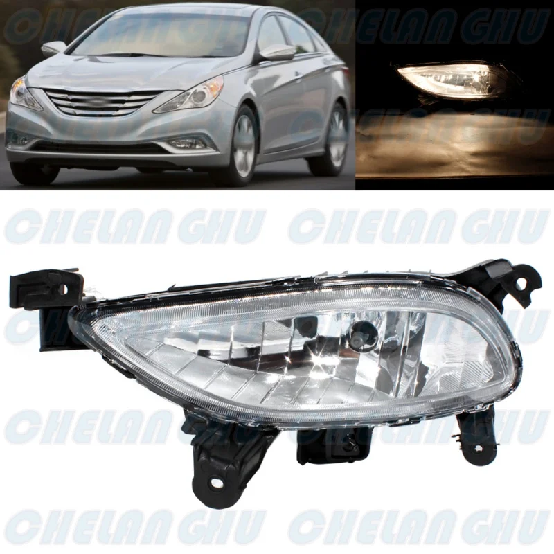 For Hyundai Sonata 8 2011 2012 2013 Car accessories Left Side Front Bumper Fog Lights Lamp 92201-3S000