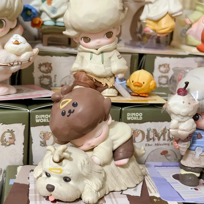 

Genuine Blind Box DIMOO The Missing Day Series Toys Kawaii Anime Action Figure Surprise Mystery Box Home Decor Desktop Doll Gift