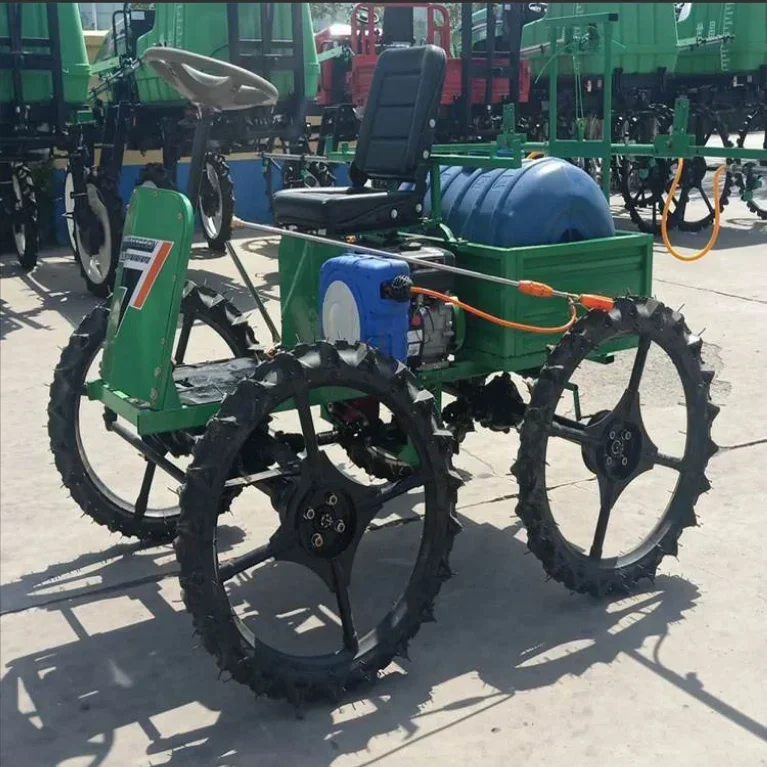 

Qingke Small four-wheel sprayer Agriculture diesel high ground sprayer paddy field farm use Four-wheel sprayer