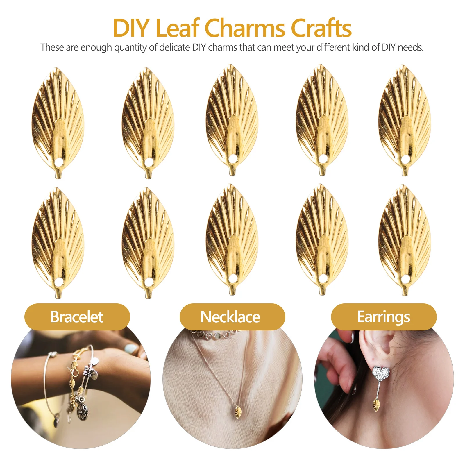 

200 шт., подвески в виде листьев, металлический кулон «сделай сам», для изготовления ювелирных изделий, ожерелье, браслет, серьги, принадлежности для рукоделия, аксессуары в стиле ретро