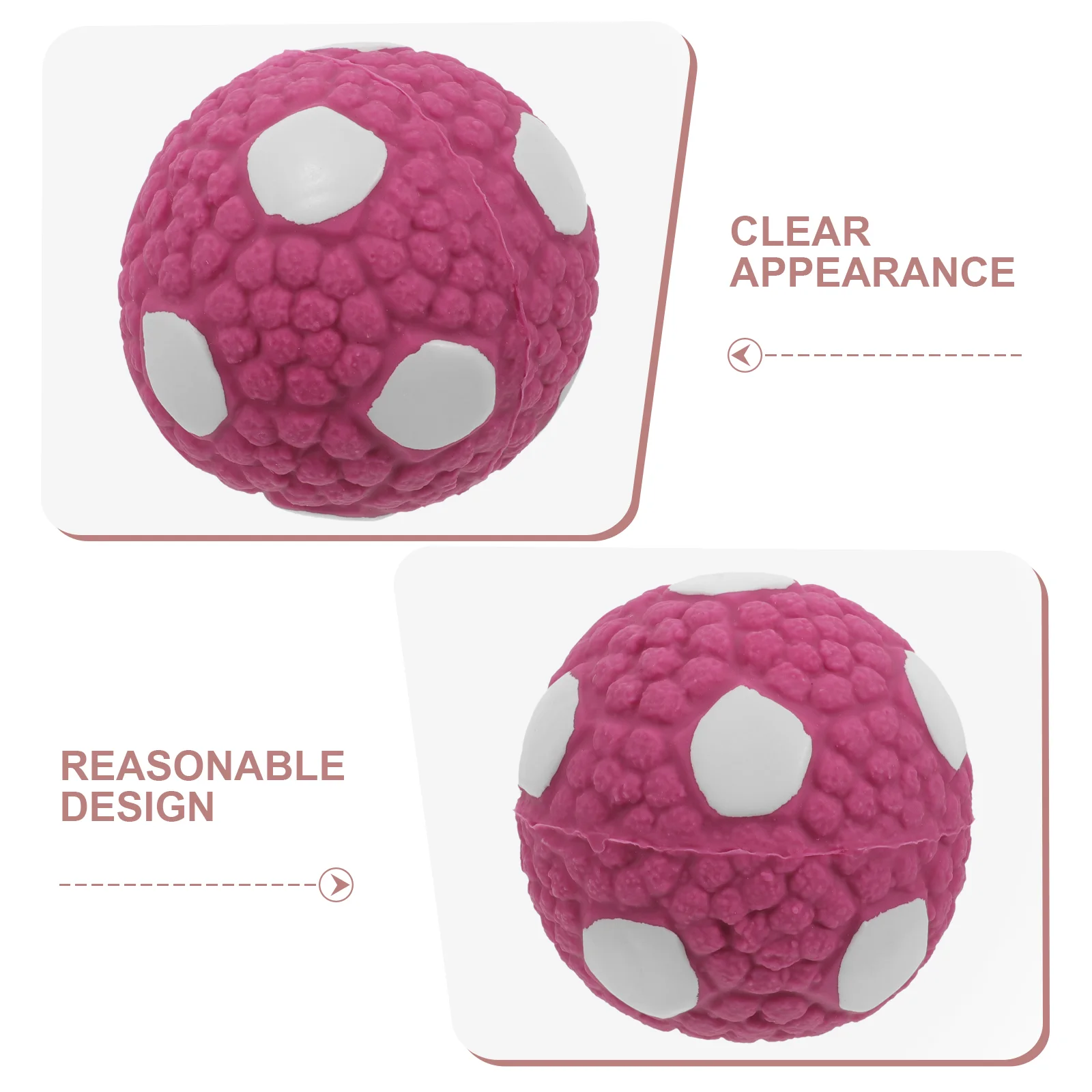 Outdoor Playset Dog Toy Ball for Pet Toys Dogs Aggressive Chewers Puppy 650X650X650CM Teething Playthings Purple