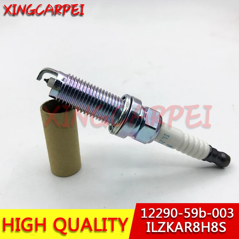 Brand New 4pcs 12290-59B-003 ILZKAR8H8S Iridium Platinum Spark Plug For Honda Civic Ccord URV 1.5T 1.0T Earth 1229059B003 95112