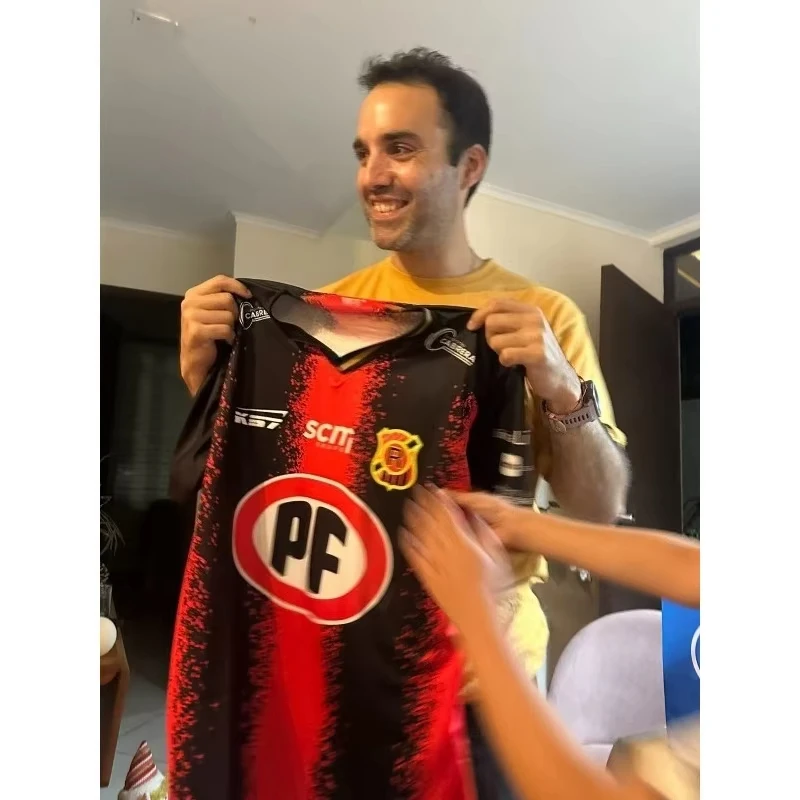 2025 نادي مباراة رينجرز Talca المنزل الفانيلة للرجال والنساء المشجعين الصيف التجفيف السريع تنفس كرة القدم قمصان رياضية