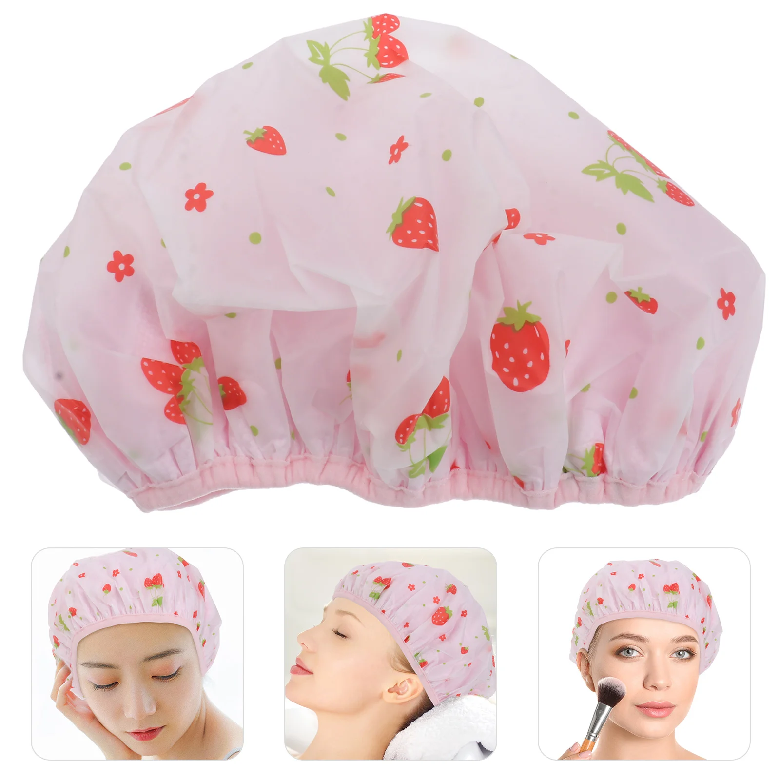 

Elastic Fast Dry Cap Shower Hat for Kids Womens Accessories Bath Absorbent Miss