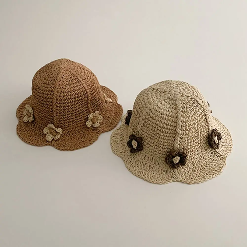 

UV Protection Children Panama Caps Soft Foldable Baby Sun Hat Lightweight Cute Design Sun Protection Cap Outdoor Activities