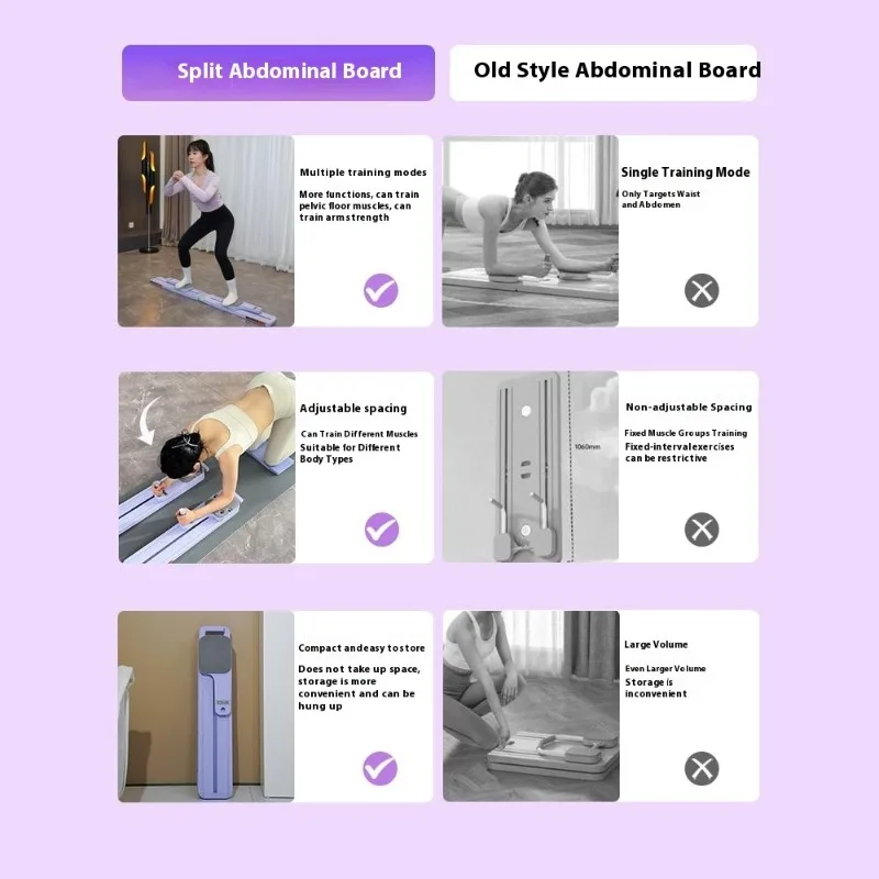 معدات تمارين الساق، مدرب اللياقة البدنية للبطن، آلة التزلج من النوع المنفصل، مدرب أرضية الحوض، معدات الصالة الرياضية للمنزل