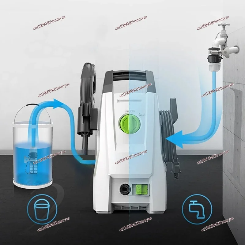 

110V/220V High Pressure Cleaners Cold Water Pump Machine Portable Electric Pressure Washing Gun Mini Pressure Car Washers