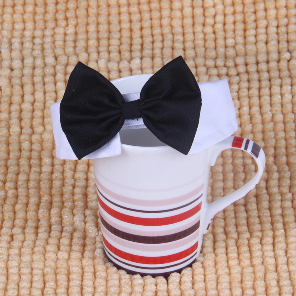 

Formal Adjustable Dog Bow Tie Collar Pet Neck Tie Cotton British Style Comfortable Premium Material For Wedding Party