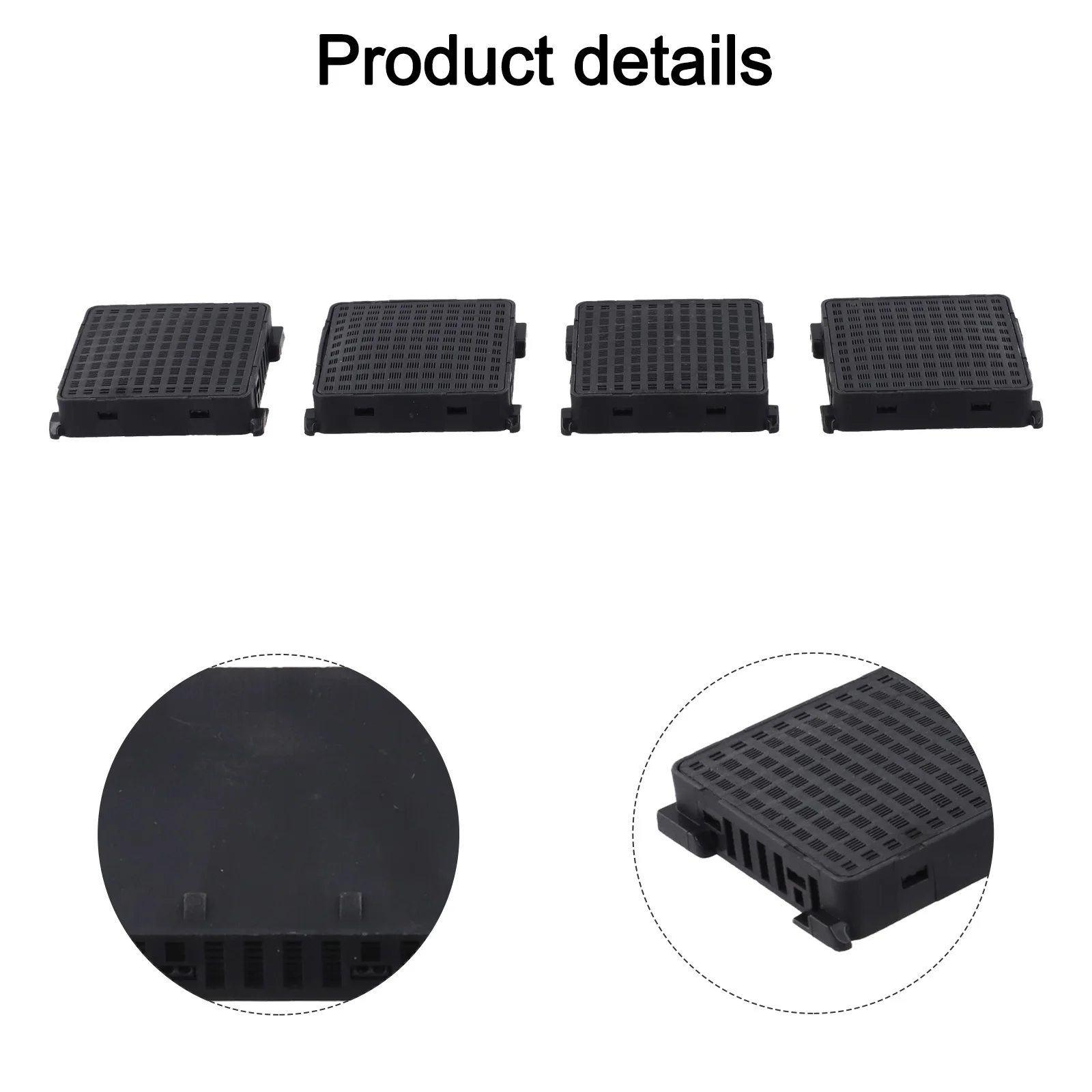 For Liebherr Refrigerator Replacement Activated Carbon Filter Compatible Models 9096989 9882460 7440021 Set of 4