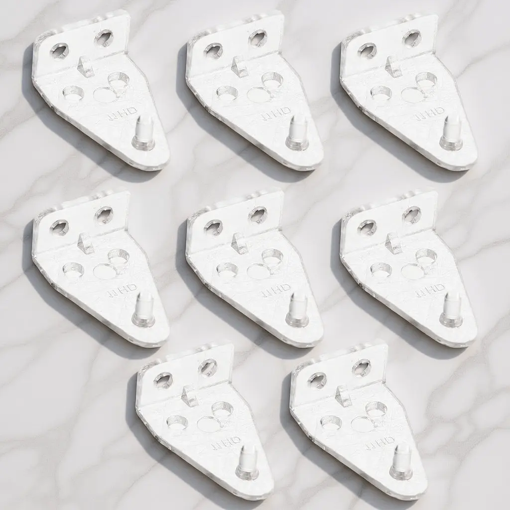 8Pcs Venetian Blind Connector Hook Premium Sturdy Lightweight Hook Roller for Vertical Blinds Tilting Control Curtain