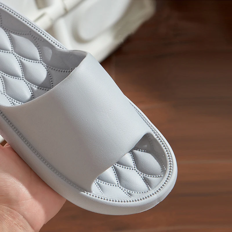 

Модные женские тапочки из ЭВА, домашние тапочки на толстой подошве, Нескользящая обувь для ванной комнаты, повседневные женские шлепанцы на мягкой подошве ﻿ Zapatos ﻿