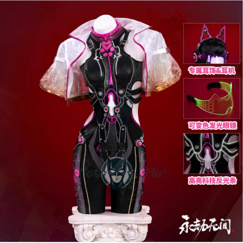 

Нарака: Bladepoint Тесса Косплей Костюм Игровой Персонаж Наряды Аксессуары Полный Комплект Фэнтезийная Униформа Хэллоуин Играть Ролевая Одежда