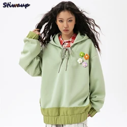 Women's Sweatshirts New in Hoodies & Sweatshirts Youthful Woman Clothes Women's Luxury Clothing Oversize Hooded Sweatshirt Woman