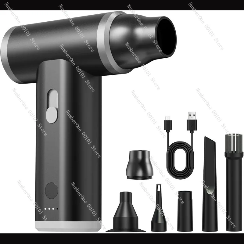 Handheld Brushless Dust Blower High Speed Powerful Fan Portable Air Duster for Car Home Indoor Outdoor Cleaning Tools