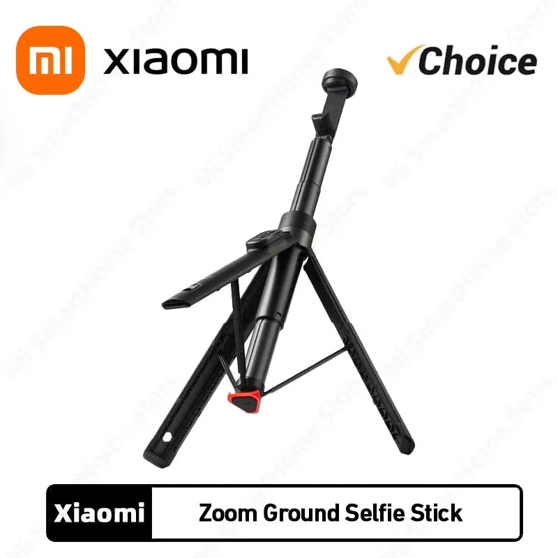 Original Xiaomi Zoom Boden Selfie Stick Bluetooth Drahtlose Fernbedienung Tragbare Multi-funktionale