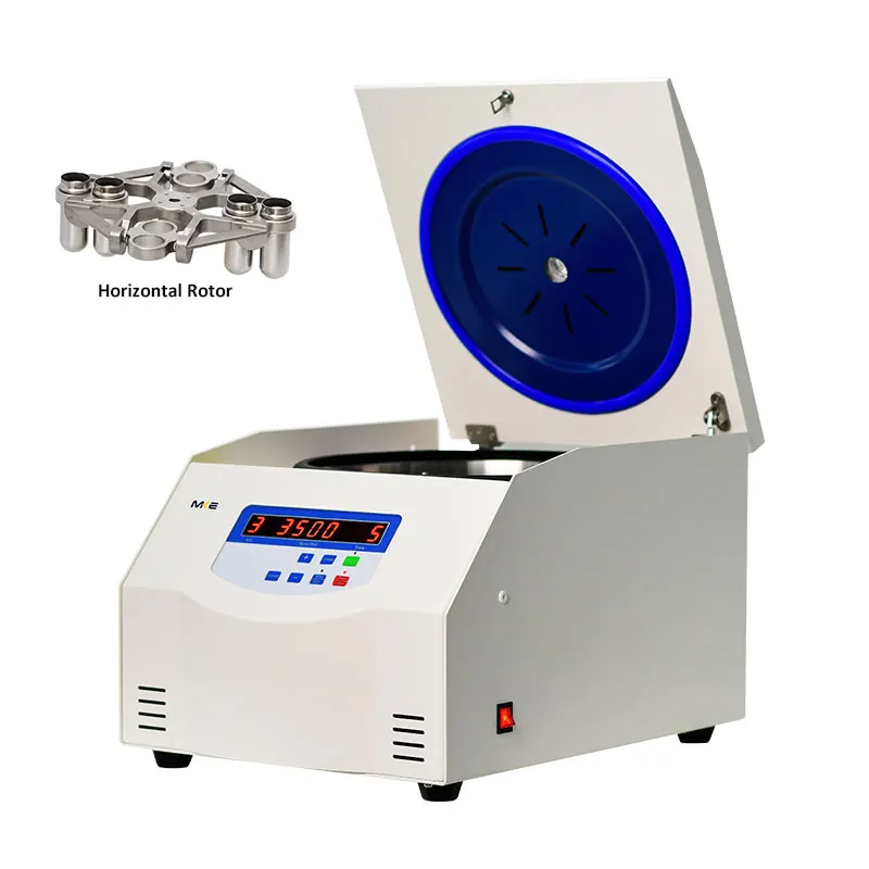 MKE TDZ5-WS 4X400ml Large Capacity Benchtop Swing Bucket Rotor Centrifuge with Micro Plate Rotor 6000 RPM for Laboratories