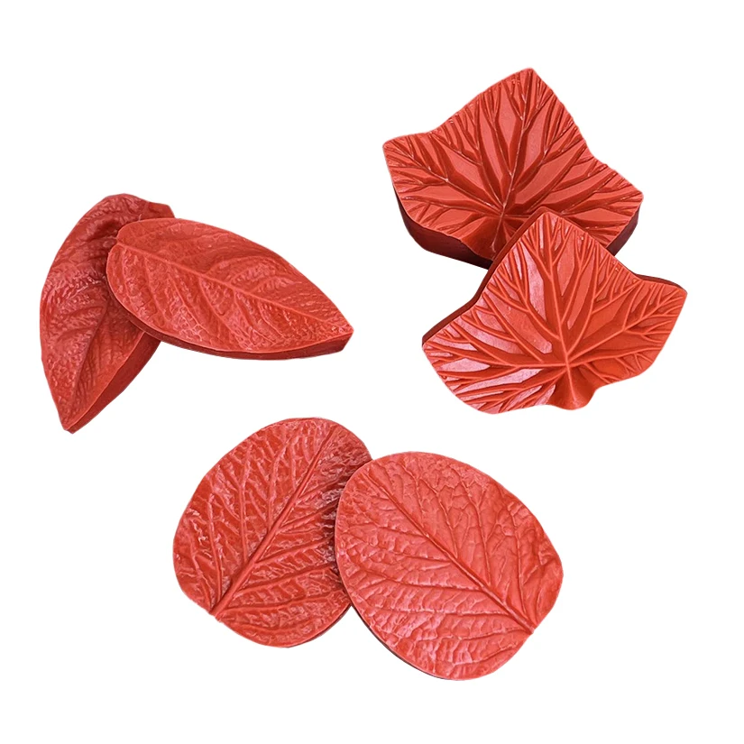 Rose Maple Leaf Silicone Sugarcraft Mold Chocolate Cupcake Baking Mold Fondant Cake Decorating Tools