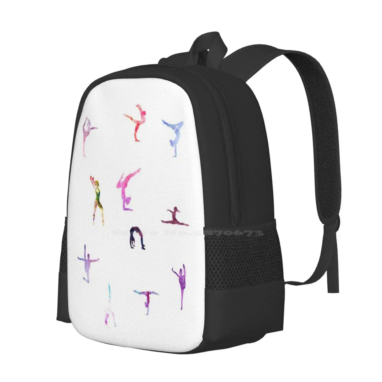 Bolsa de gimnasia para hombres, mujeres y niñas, bailarina deportiva adolescente, entrenador de gimnasia, baile Acro