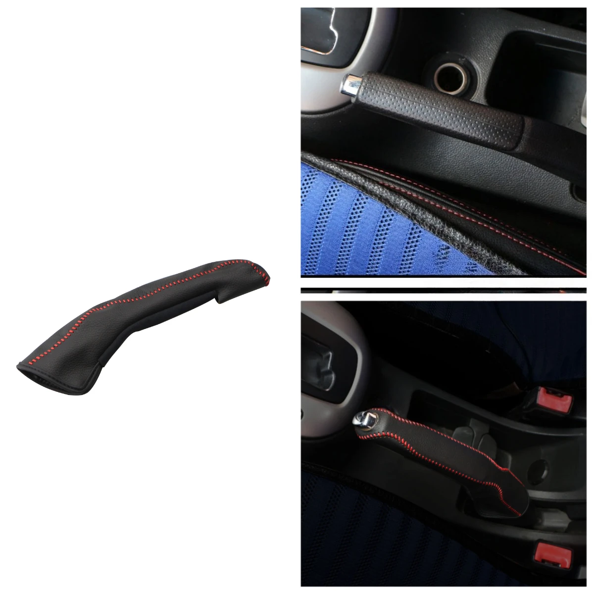 Leather Car Handbrake Covers Case for Chevrolet Cruze 2009-2014 Handbrake Grips Lever Cover Car-Styling