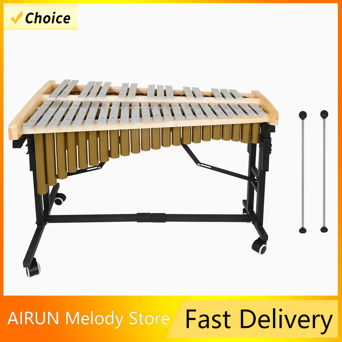 

Электрический глокеншпиль MBAT 37 J163 Marimba Tremor Symphony Orchestra с кронштейном и шкивом, подходит для практики