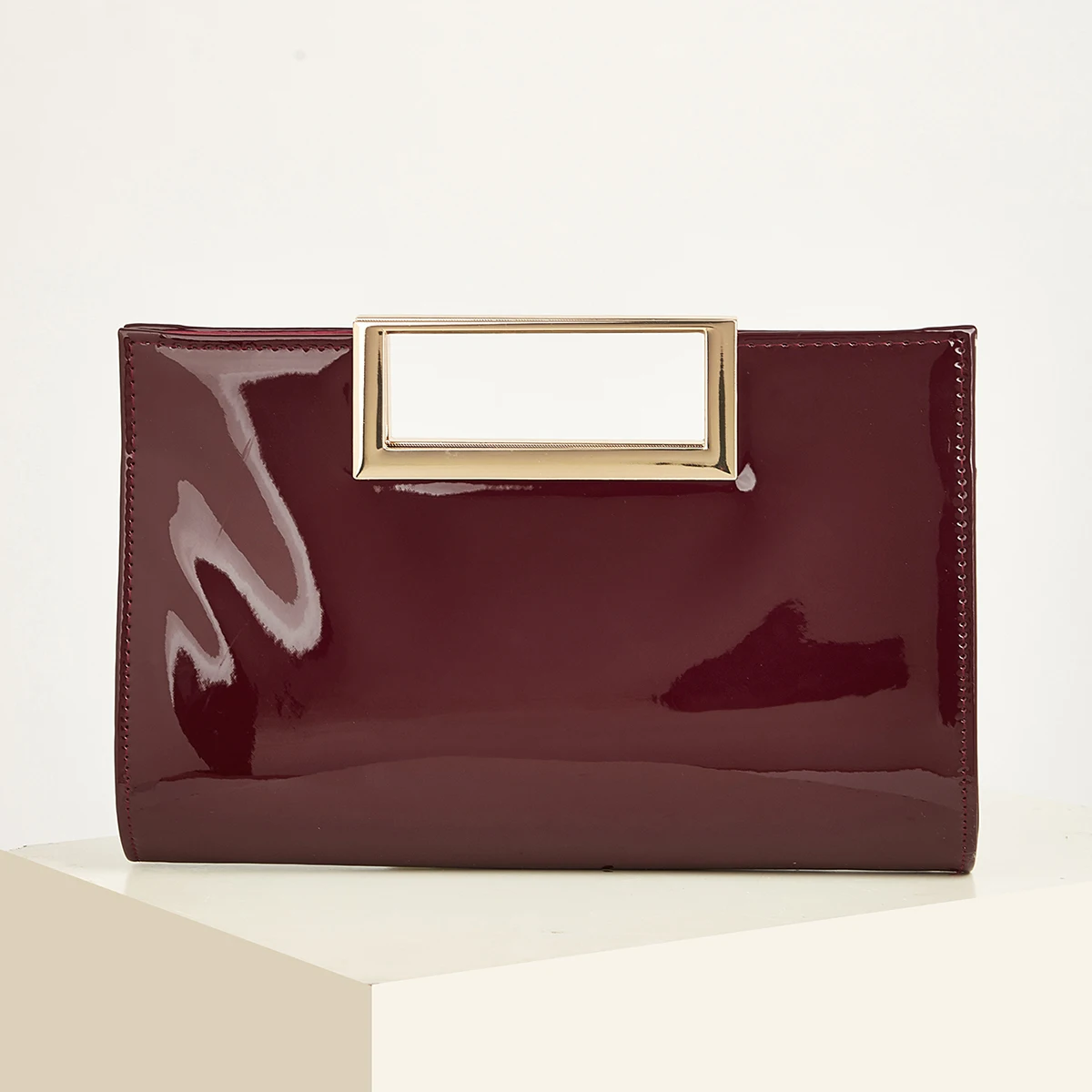 Women's Evening Bag, Solid Color, Shiny and Stylish Decoration, Evening Dress Matching Clutch, Small Square Bag, Portable Makeup Bag, Flap Bag, Crossbody Bag, Wallet, Envelope Bag, with Detachable Metal Chain, for Prom, Wedding Season, Parties, Holiday Gatherings, Carnivals, Christmas