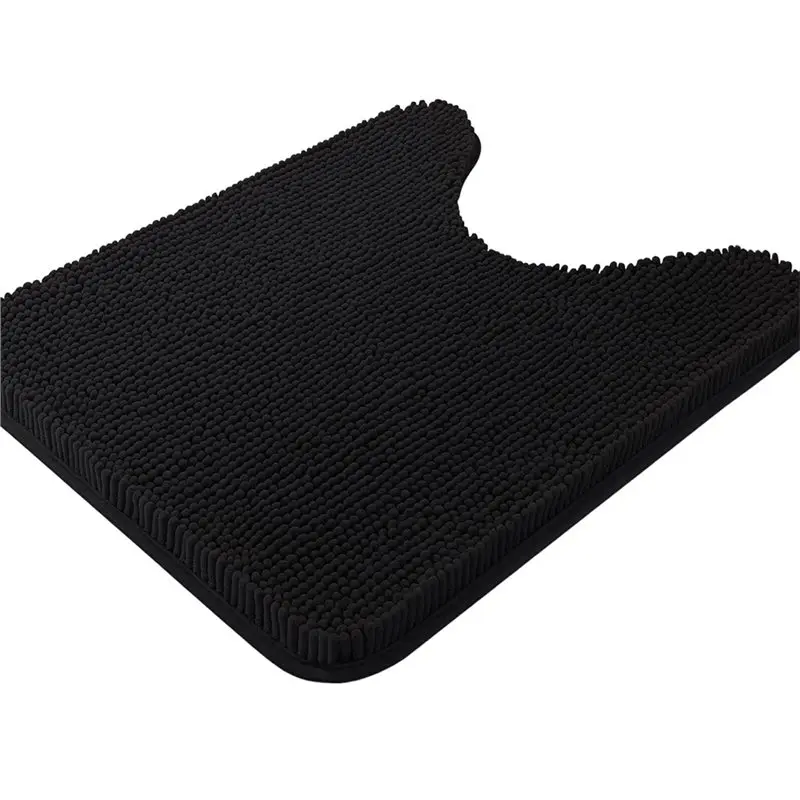 

GYTB-Non-Slip U Shaped Chenille Bath Rug 40X50, Extra Soft, Absorbent, Machine Washable