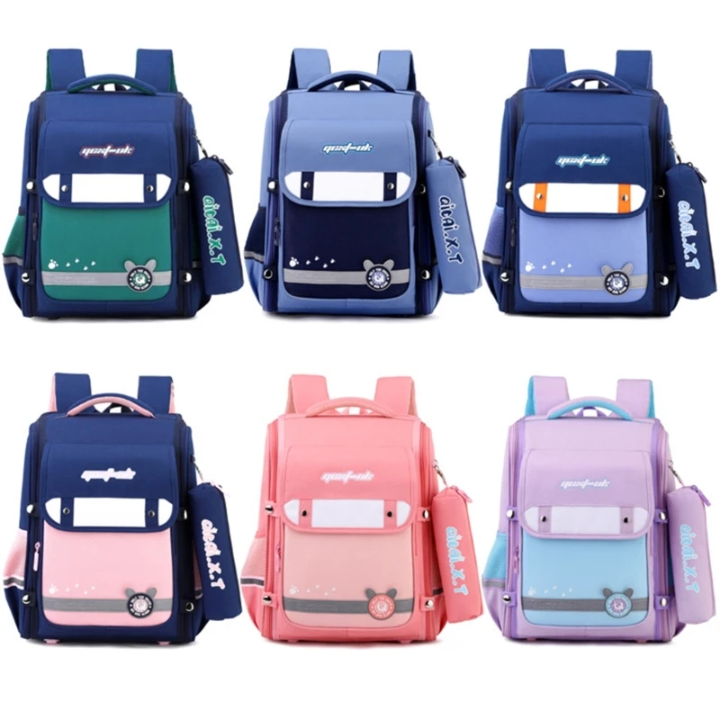 Fashion Primary School Backpack Laptop Travel Backpacks Multi-Pockets Book Bags Casual Rucksack for Girl Boy Youth