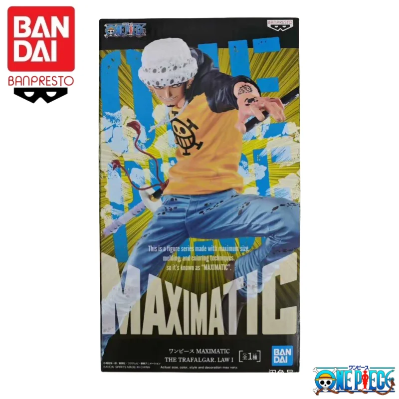 

In Stock Original Bandai Banpresto One Piece Trafalgar D. Water Law Model Doll Brand New Boxed Model Toy Action Figure Statue
