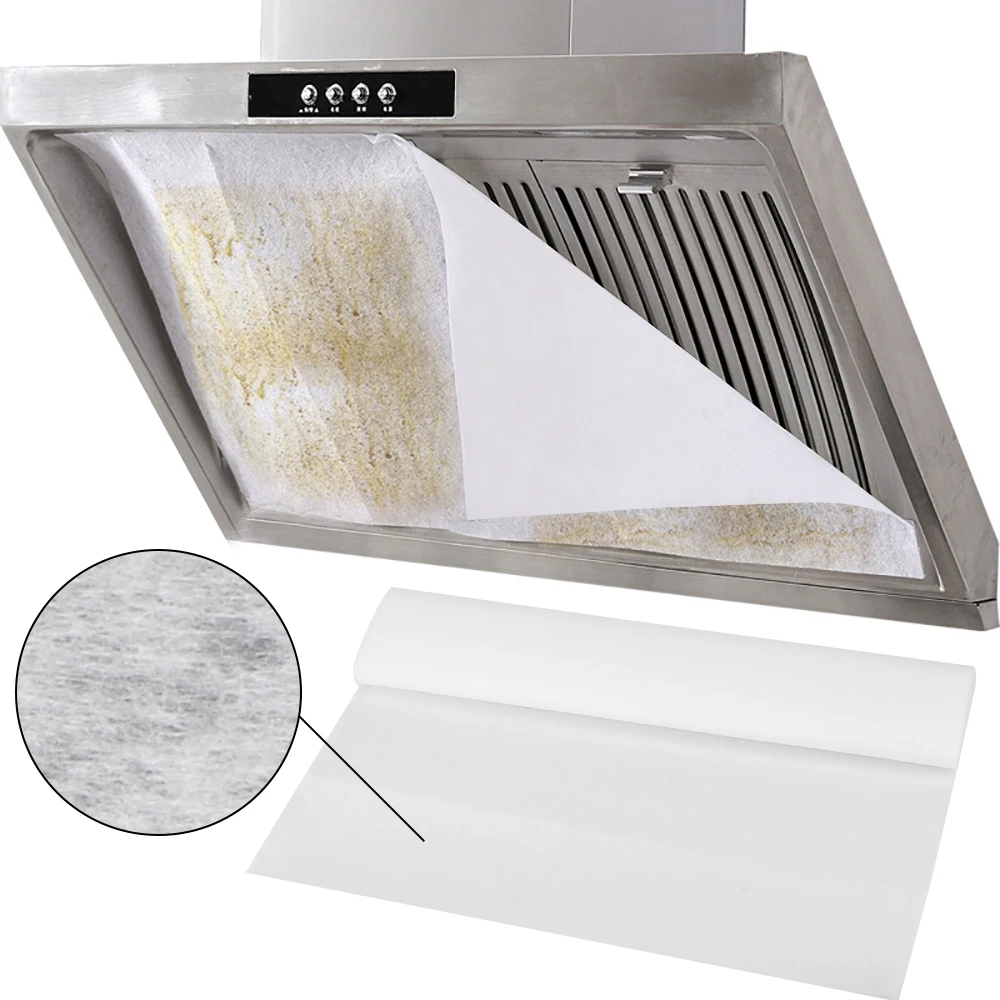 

Anti Oil Cotton Filters Kitchen Oil Filter Paper Range Hood Oil-Absorbing Paper Oil-Proof Sticker