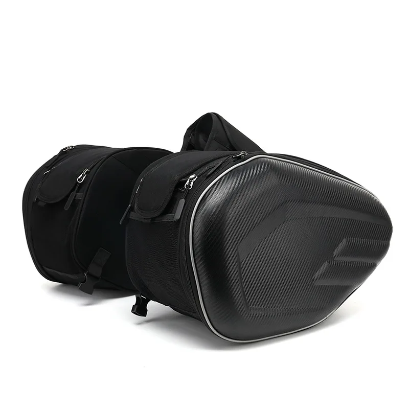 Motorcycle Side Saddle Bag Locomotive Bilateral Helmet Side Multifunctional Riding Travel Bag Waterproof Locomotive Bag