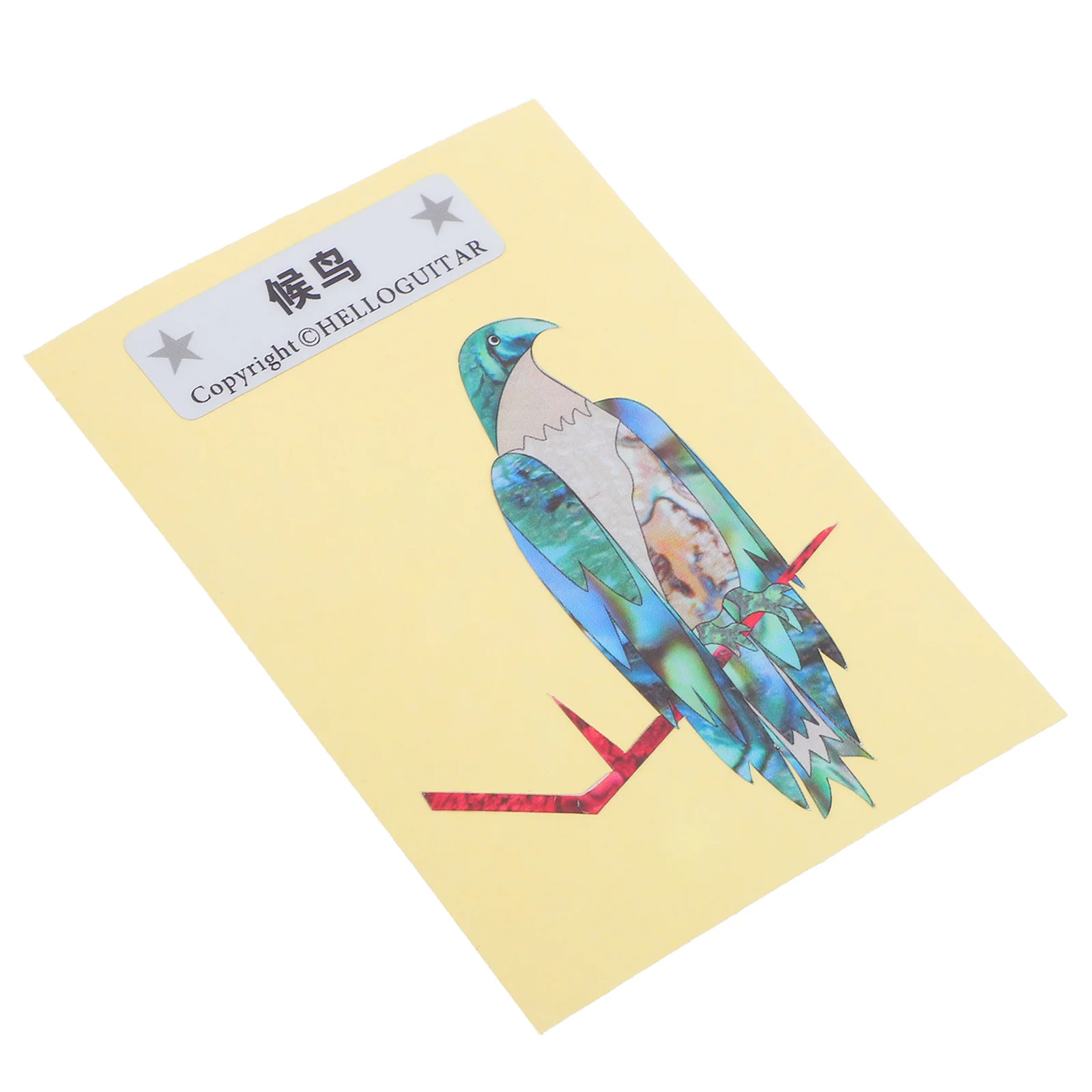 

Guitar Decor Stickers Pvc Waterproof Diy Headstock Body Decals For Acoustic Electric Bass Fade Resistant Adhesive Instrument