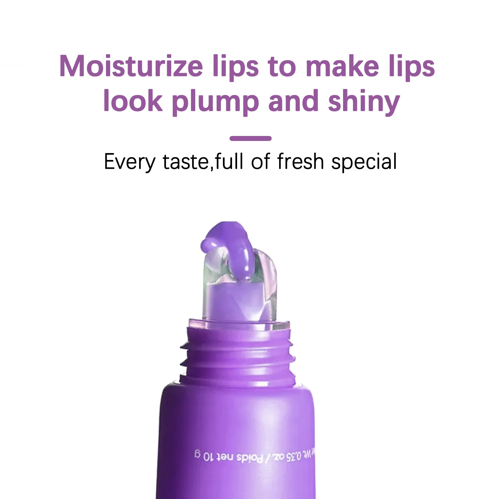 1 pezzo idratante riducendo le linee delle labbra liquido nutriente idratare, lucido, leggero, idratare e tinta con burro di karitè