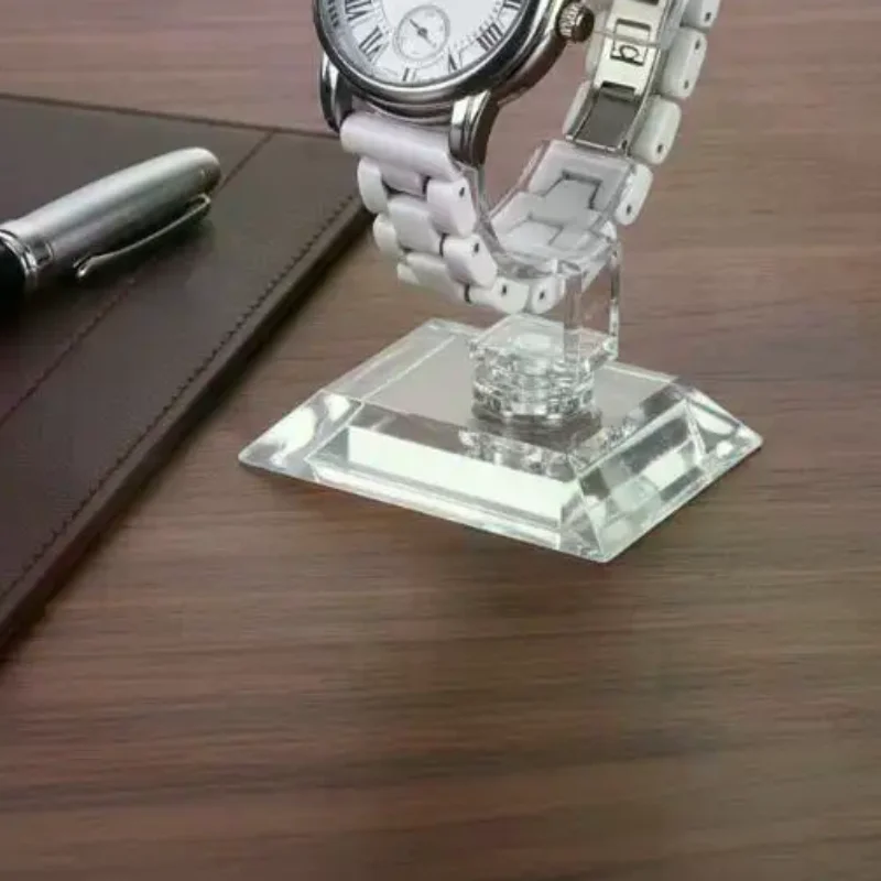 5 Pack Non-toxic Acrylic Watch Display Stand Transparent Bracket Bracelet Display Prop for Kids Jewelry Display Use