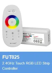 MILIGHT-Tira de luces LED RGB RGBW, regulador de color blanco Dual, atenuador, FUT020, 021, 022, 025, 027, 028, DC12-24V, 2,4 GHZ