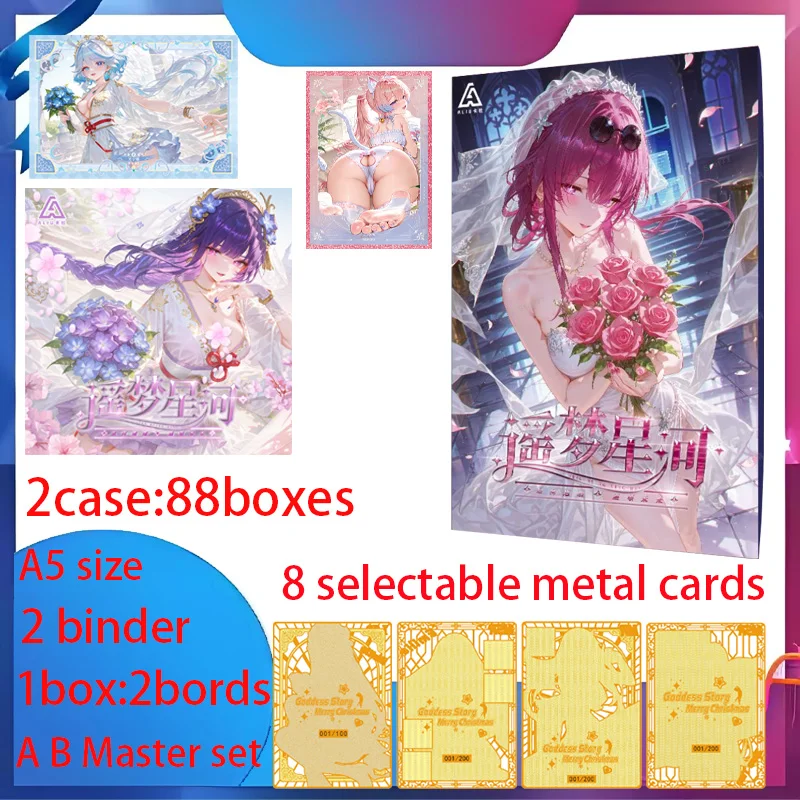 

Newest Yao Meng Xing He A5 Waifu Boards Goddess Story Collection Card Swimsuit Bikini Booster Box Habbies Gift