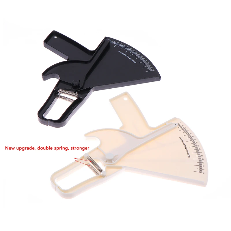 

80mm Body Fat Caliper Adipometer Skinfold Measurement Slimming Lose Weight Body Fat Measure Tester Fitness Beauty Health Care