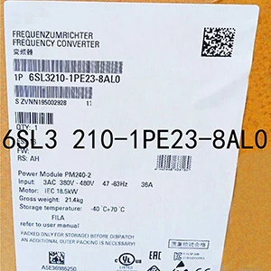 6SL3210-1PE23-8AL0 Frequency Converter 6SL3 210-1PE23-8AL0 G120 POWER MODULE