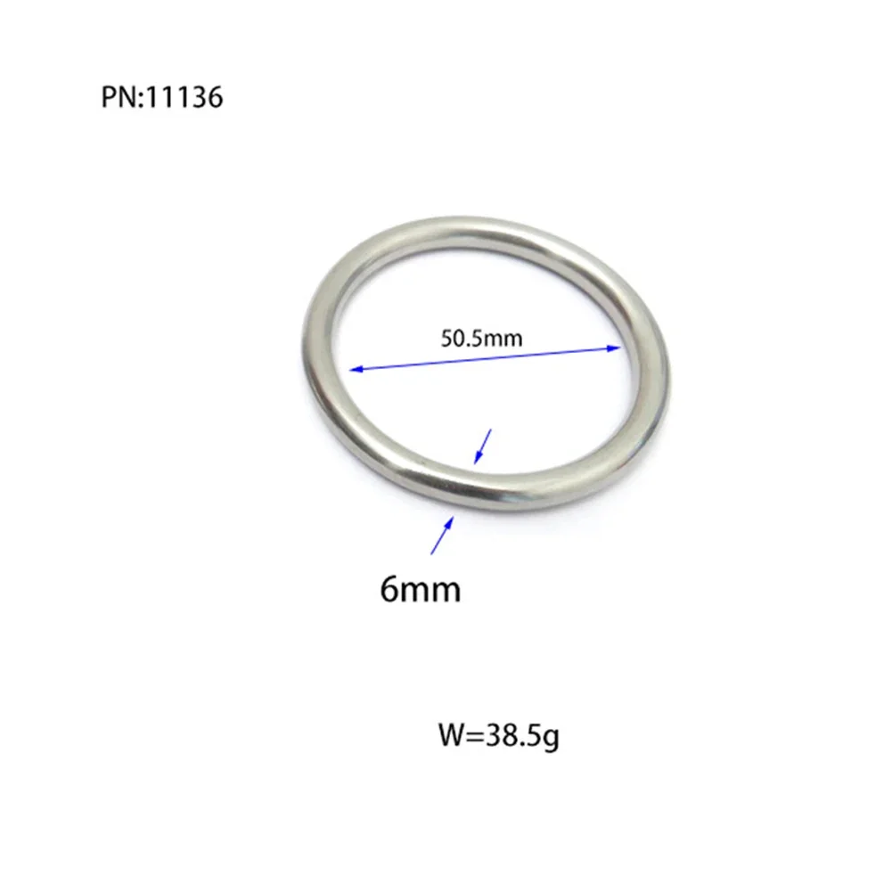 1 PCS 316 Stainless Steel Durable Round O Rings BCD Accessories Diving Equipment Wear-resistant Scuba Diving Accessories