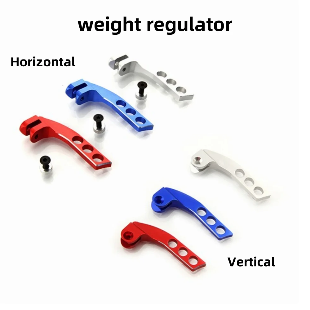 Aircraft Model Remote Control Transmitter Center of Gravity Adjuster Longitudinal Buckle Horizontal Opening Hook CNC Anodizing