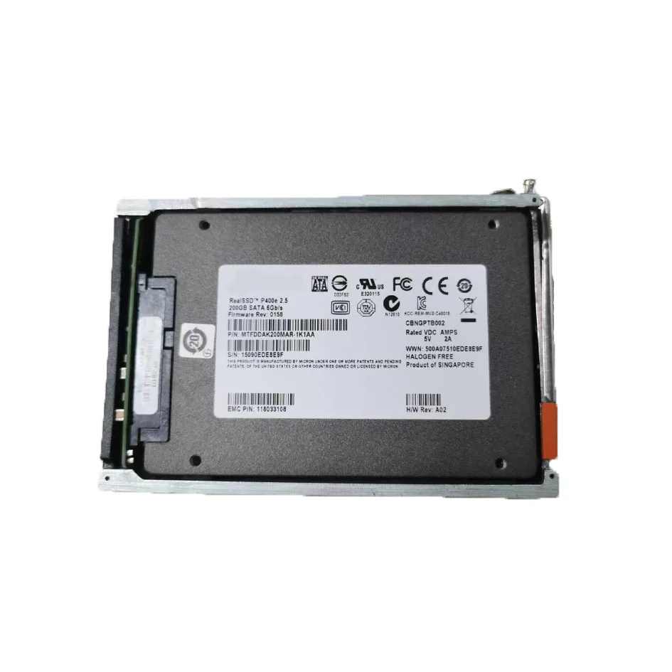 MTFDDAK200MAR-1K1AA – EMC 200GB SSD SATA 2.5