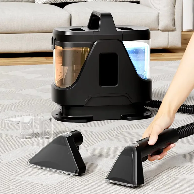 Popular Handheld Corded Spot Wet and Dry Dirty Fabric Carpet Sofa Cleaning Machine Carpet Fabric Steamer Vacuum Cleaner