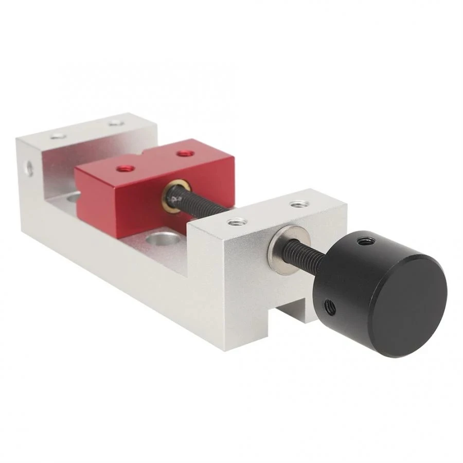 Imagem -02 - Mini Aluminum Flat Clamp Bench Table Vise Drill Press Vice Ferramenta de Fixação Escultura 50 mm 1pc