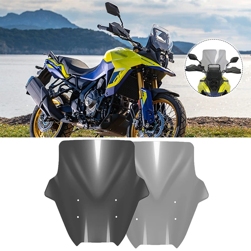 

V-STROM 800DE Motorcycle Windscreen Wind Shield Screen Deflector Spoiler Protector For Suzuki VStrom 800 DE 2023 Windshield