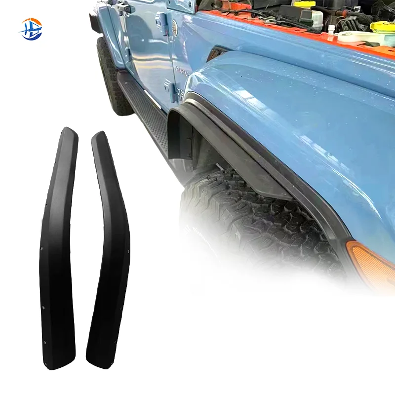 

Professional Manufacturer Widen Plastic Fender Flare Kits for 2018+ jeep wrangler JL JT